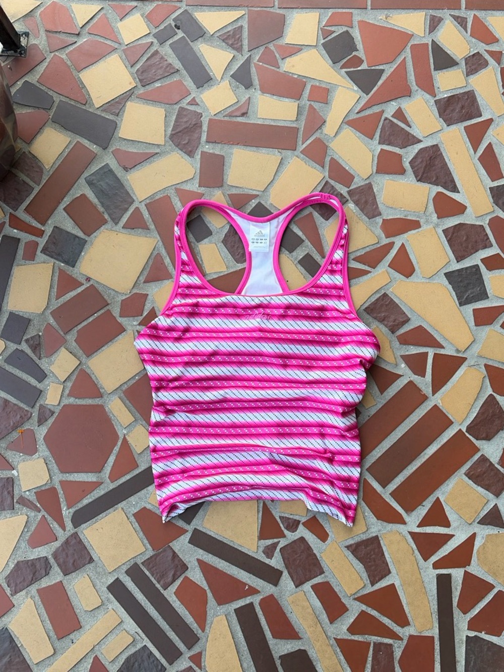 2005 Y2K adidas tank top